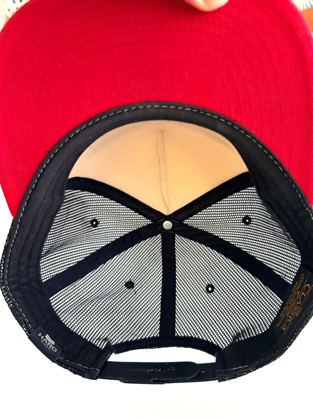 Freestylin On All Yall Trucker Hat Red White Black Snapback BMX Dance Streetwear